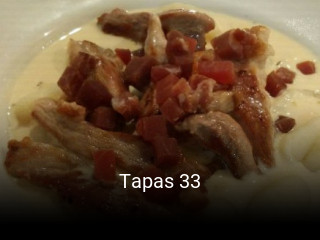 Tapas 33 horario de apertura