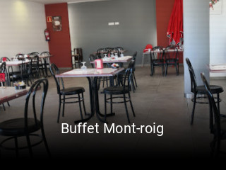 Buffet Mont-roig abrir