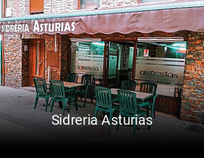 Sidreria Asturias horario de apertura