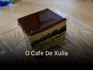 O Cafe De Xulia plan de apertura