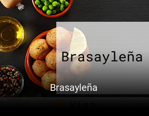 Brasayleña abrir