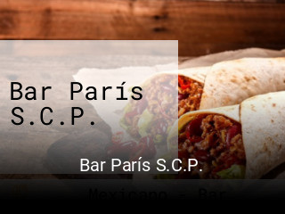 Bar París S.C.P. abrir