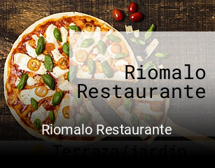 Riomalo Restaurante plan de apertura