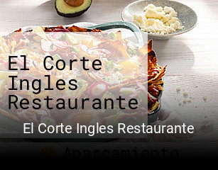 El Corte Ingles Restaurante horario comercial