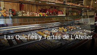 Las Quiches y Tartas de L'Atelier horario de apertura