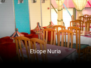 Etíope Nuria plan de apertura