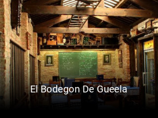 El Bodegon De Gueela plan de apertura