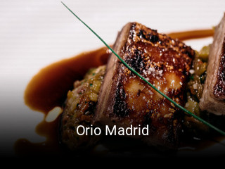 Orio Madrid abrir