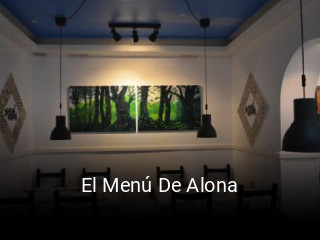 El Menú De Alona abrir