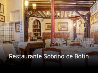 Restaurante Sobrino de Botín abrir