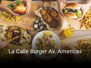 La Calle Burger Av. Americas horario de apertura