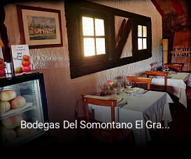 Bodegas Del Somontano El Grado plan de apertura