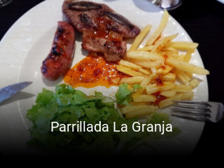 Parrillada La Granja plan de apertura