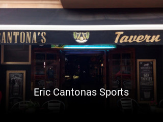 Eric Cantonas Sports horario comercial