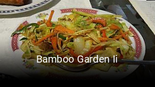 Bamboo Garden Ii horario comercial