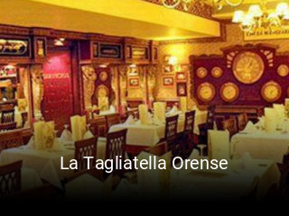 La Tagliatella Orense abrir