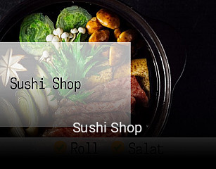 Sushi Shop plan de apertura