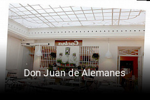 Don Juan de Alemanes abrir