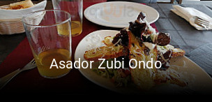 Asador Zubi Ondo horario comercial