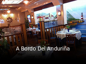 A Bordo Del Anduriña horario comercial