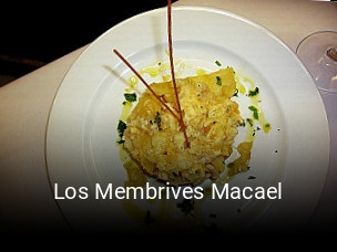 Los Membrives Macael horario comercial