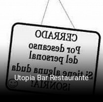 Utopia Bar Restaurante abrir