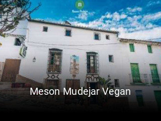 Meson Mudejar Vegan abrir