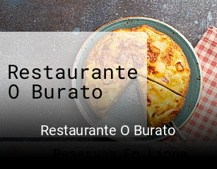 Restaurante O Burato horario de apertura