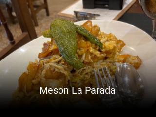 Meson La Parada plan de apertura