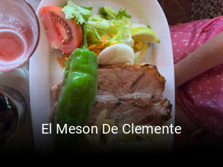 El Meson De Clemente horario de apertura