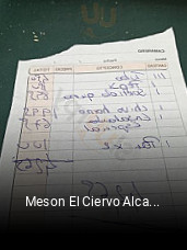 Meson El Ciervo Alcaucin horario comercial