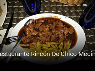 Restaurante Rincón De Chico Medina horario comercial