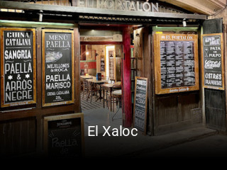 El Xaloc plan de apertura