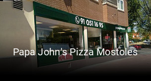 Papa John's Pizza Mostoles abrir