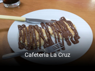 Cafeteria La Cruz plan de apertura