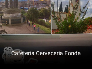 Cafeteria Cerveceria Fonda abrir