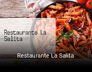 Restaurante La Salita horario de apertura