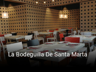 La Bodeguilla De Santa Marta plan de apertura