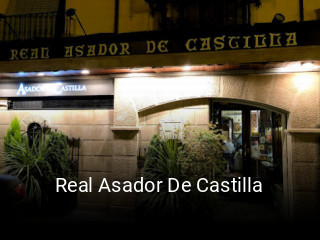 Real Asador De Castilla plan de apertura