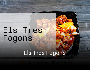 Els Tres Fogons abrir