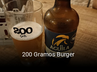 200 Gramos Burger horario de apertura