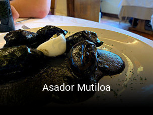 Asador Mutiloa horario de apertura