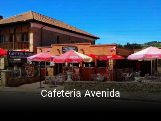 Cafeteria Avenida horario comercial