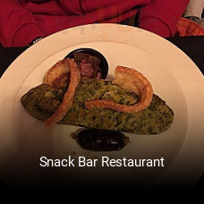 Snack Bar Restaurant plan de apertura