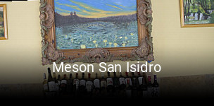 Meson San Isidro abrir