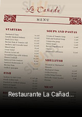 Restaurante La Cañada horario de apertura