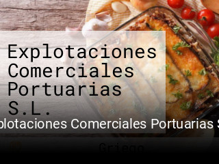 Explotaciones Comerciales Portuarias S.L. horario de apertura