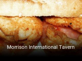 Morrison International Tavern horario de apertura