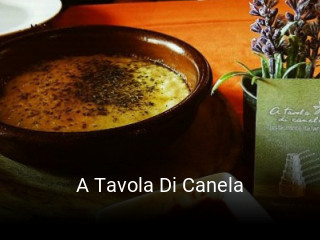 A Tavola Di Canela plan de apertura