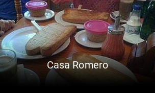 Casa Romero horario comercial